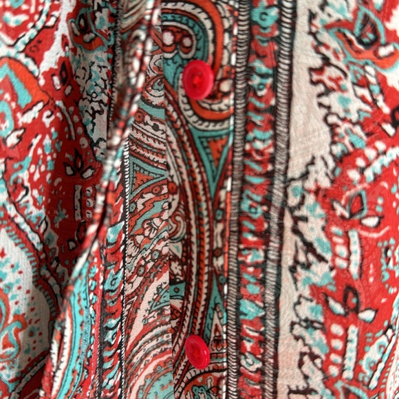 Rachel Zoe Silk Peasant Blouse - Picture 6 of 11